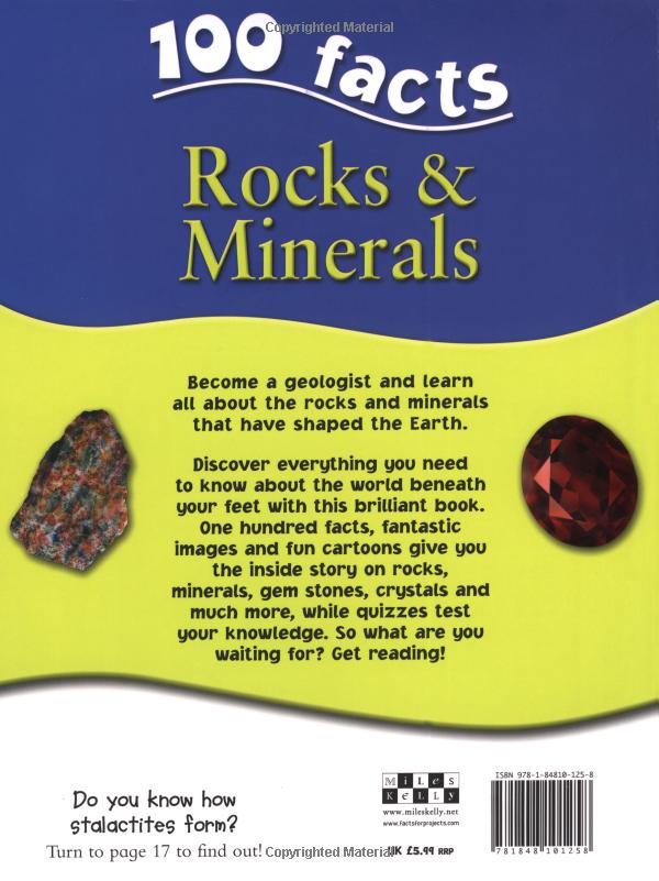 100 Facts on Rocks and Minerals