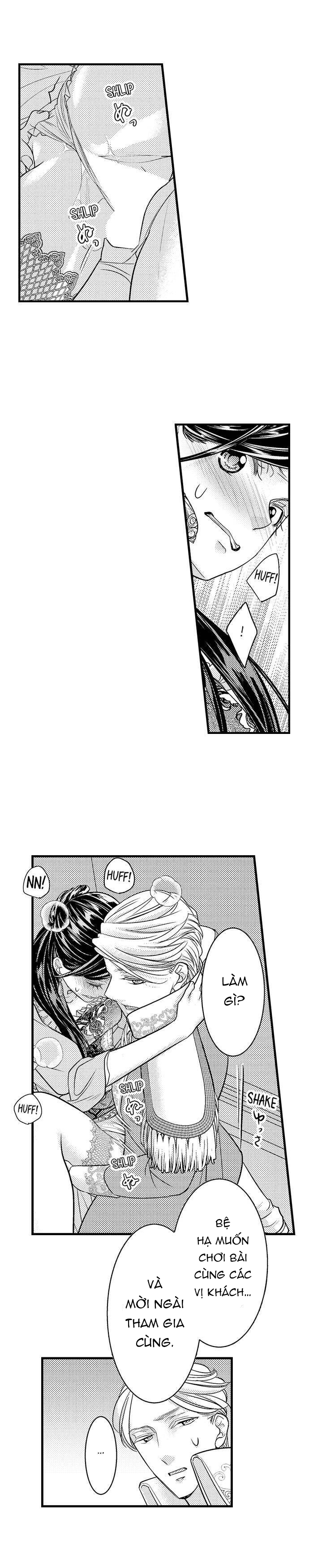 chuyển sinh vào thế giới khác ~ nếu muốn trở thành nữ hoàng hãy tìm cách để được hoàng đế sủng ái vào ban đêm chapter 47.2 2