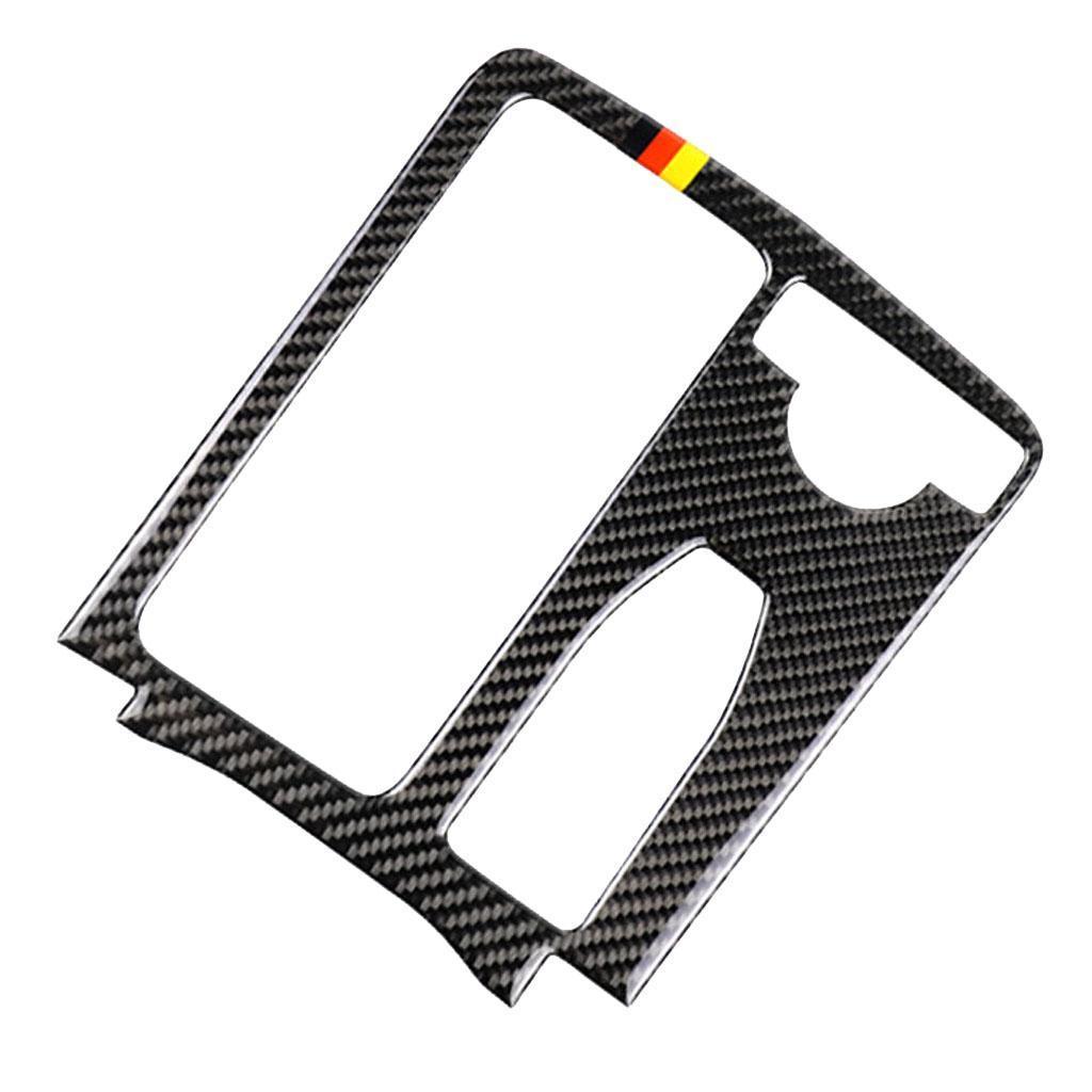 1Pc Gear  Panel Protective Trim Carbon Fiber Sticker For  W204