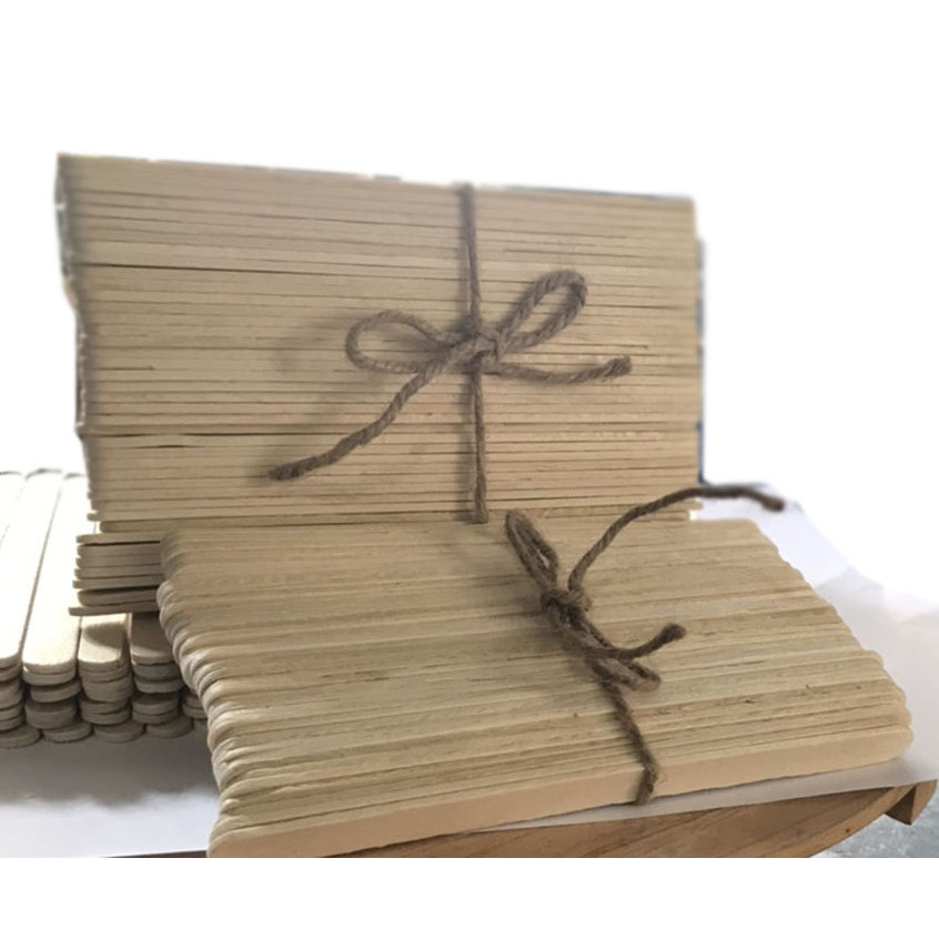Que kem dài 11,5cm 500Gr tặng thêm 70 que kem size nhỏ que kem dùng làm các vật dụng handmade như mô hình nhà, hộp bút bằng que kem ...