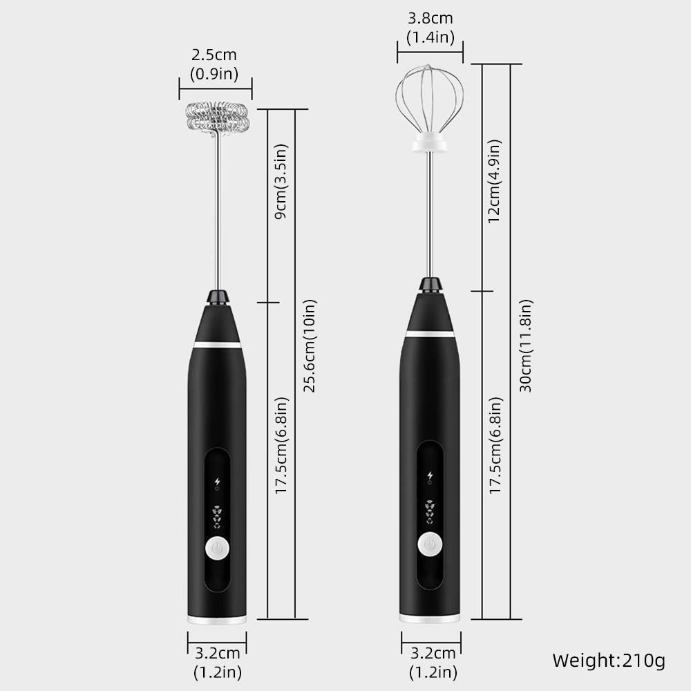 3 Tốc Độ Điện Đánh Cà Phê Sữa Drink Frother Sữa Rửa Mặt Foamer Phối USB Sạc Cầm Tay Máy Xay Thực Phẩm Dụng Cụ Nhà Bếp Nướng