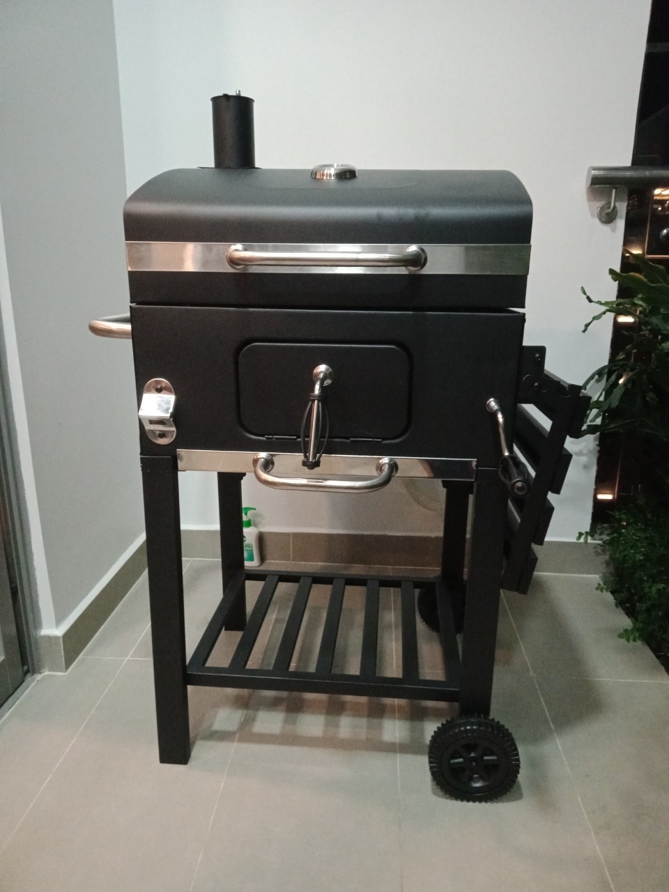 Bếp nướng than hoa ngoài trời TopGrill LM11523, giá tốt dùng cho biệt thự, sân vườn, resort, villa, các bữa tiệc nướng,...