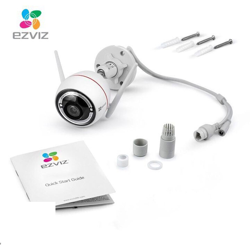 Camera IP Wifi Ngoài Trời Ezviz C3WN Full HD1080P ( hỗ trợ thẻ nhớ lên đến 128G) - Hàng nhập khẩu