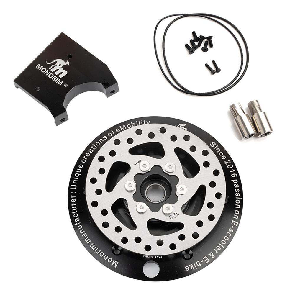 Boong xe máy phía trước Monorim cho Xiaomi M365 Động cơ điện động xe điện nâng cấp hệ thống treo được gắn MD FB cơ bản Color: Front Deck Black