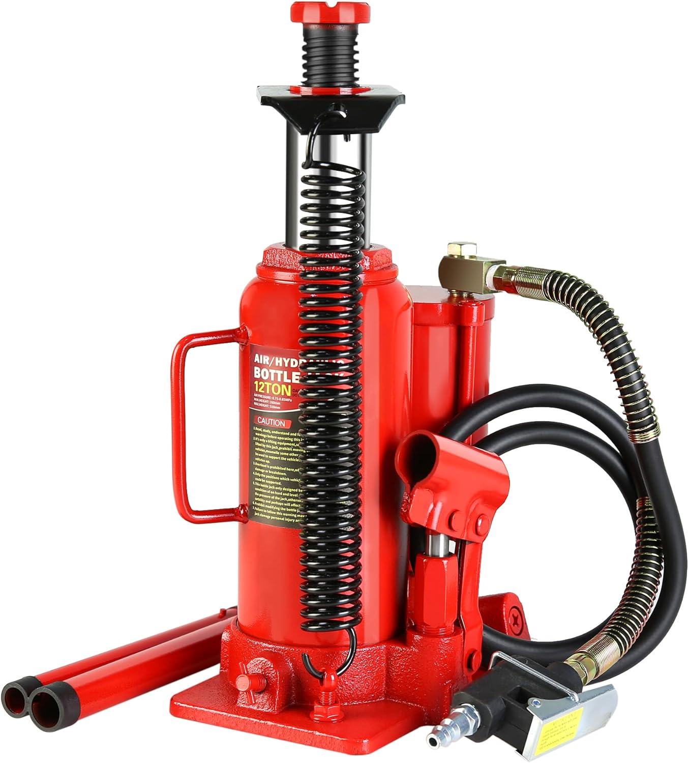 Kích Hơi Thủy Lực 12 Tấn – Nâng Gầm Xe Tải, Xe Du Lịch - Hàng nhập khẩu