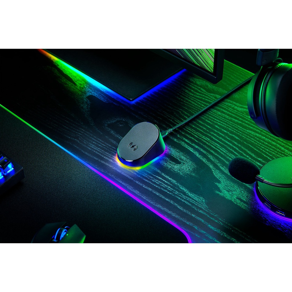 Đế sạc chuột Razer Mouse Dock Pro không dây Cho Basilisk V3 Pro - Hàng Chính Hãng