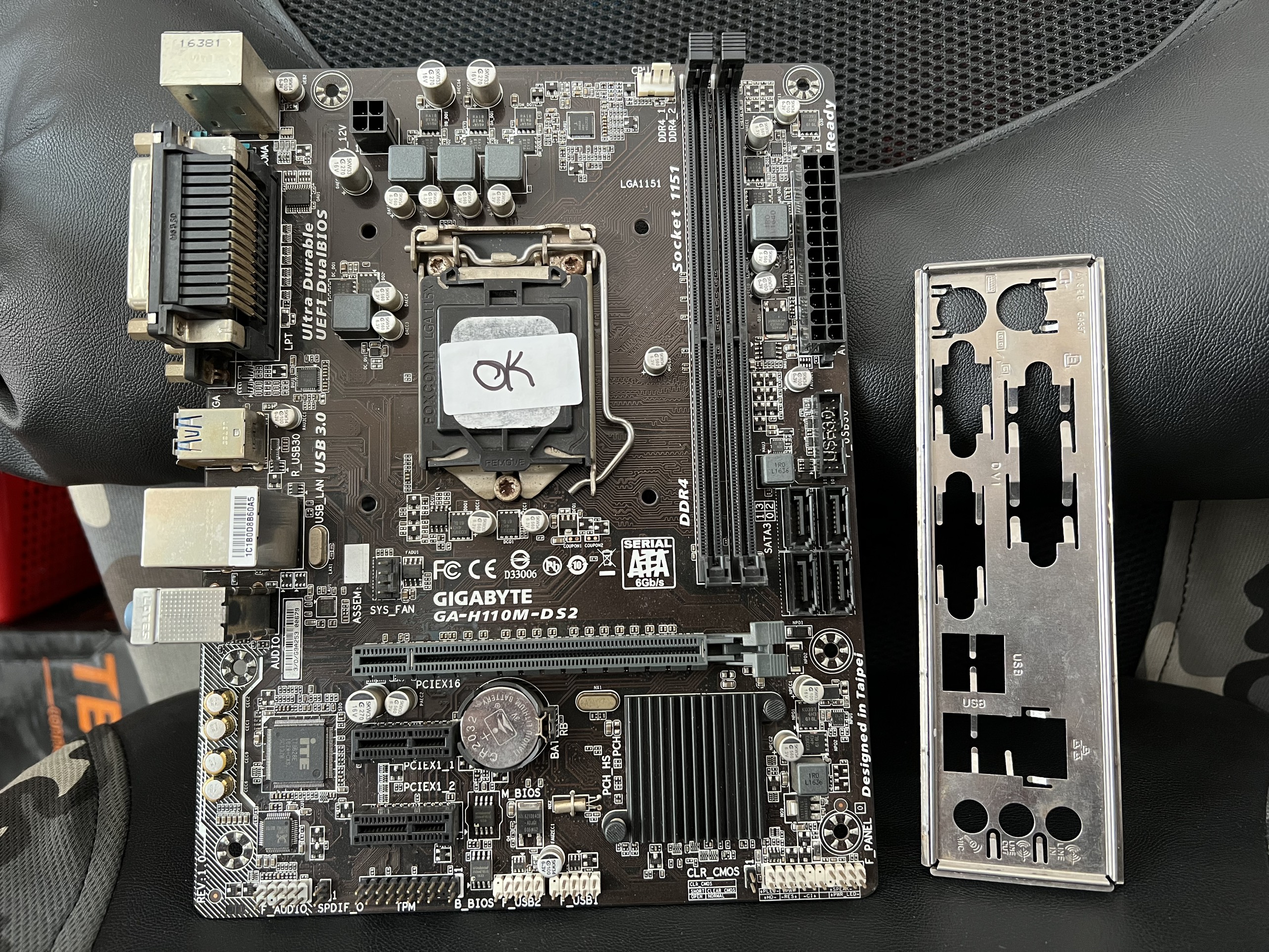 Mainboard Gigabyte H110M-DS2 DDR4  - Hàng Chính Hãng