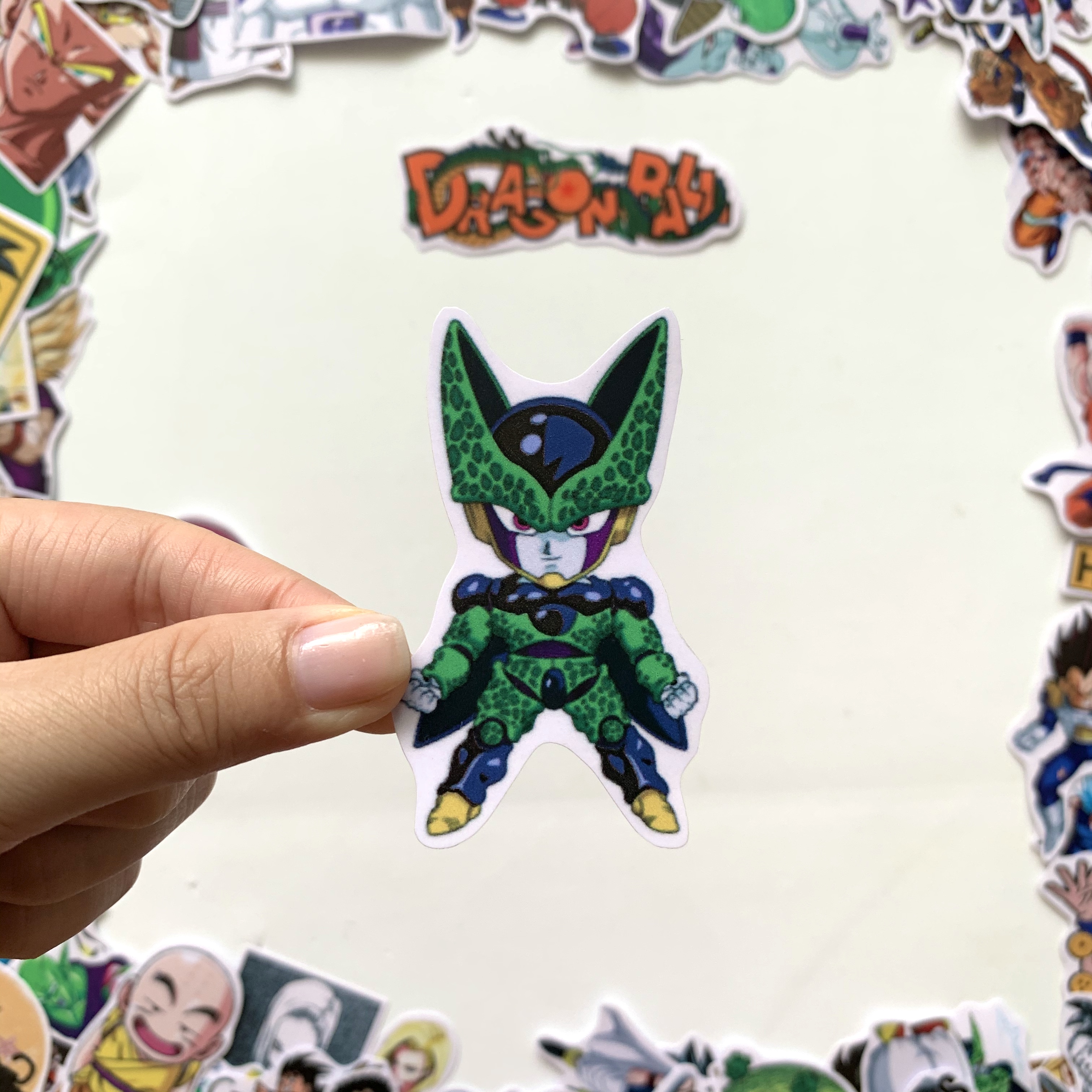 Sticker DRAGON BALL - miếng dán hình Bảy Viên Ngọc Rồng Gohan - Chất Liệu PVC Cán Màng Chất Lượng Cao Chống Nước, Chống Nắng, Không Bong Tróc Phai Màu