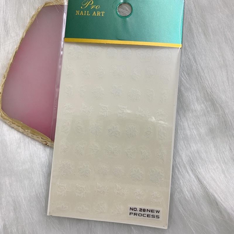 Nail art sticker, sticker trang trí móng 3