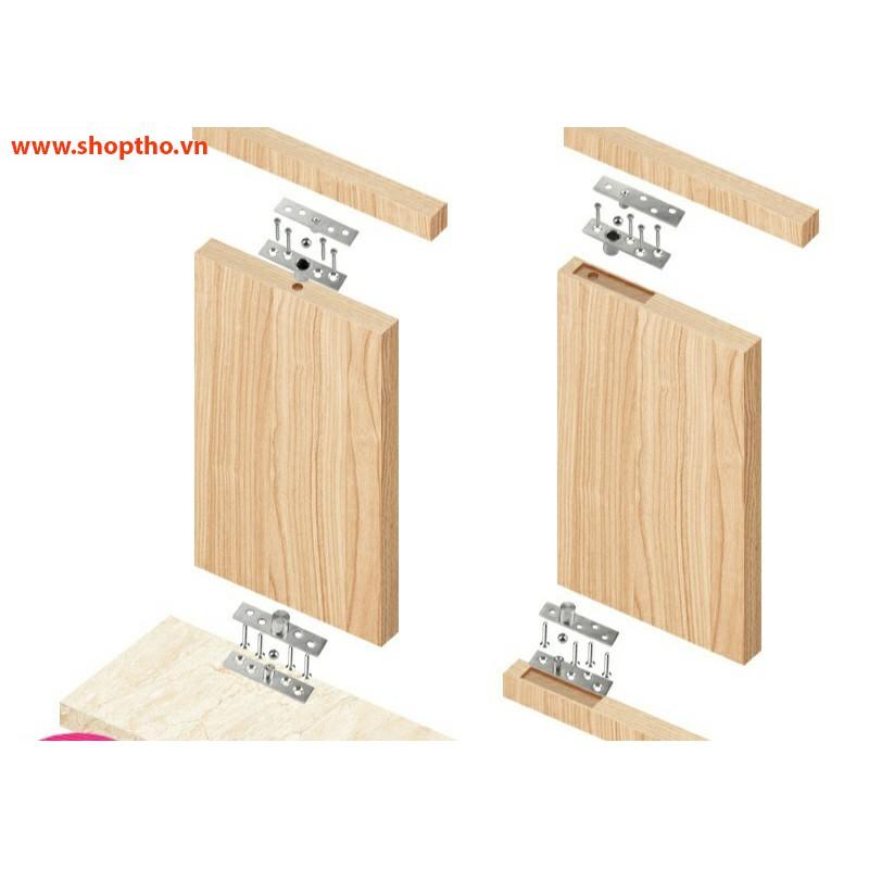 Chốt xoay 360 độ KT 75x18mm làm tủ giày xoay, cánh tủ, cánh cửa xoay (SET 2 CÁI