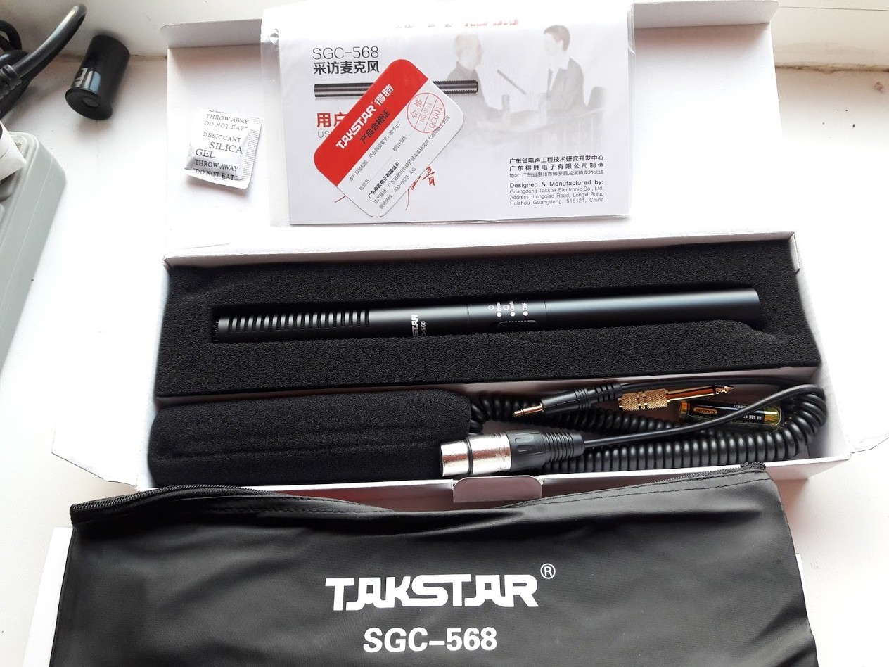 Takstar SGC-568 - Micro Phỏng Vấn - Hàng Chính Hãng