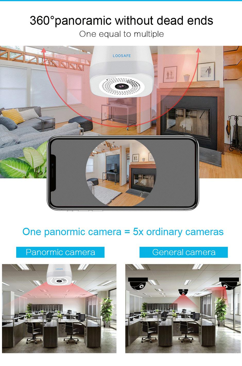 Tuya WiFi camera graffiti không dây thông minh 1080p camera Tuya thông minh nhỏ U mạng giám sát nhà máy ảnh bảo mật nhà: màu trắng
