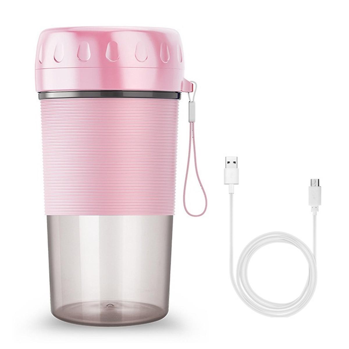 Máy Xay Sinh Tố Cầm Tay Mini Đa Năng 330ML Có Quai Xách  - Hàng Chính Hãng