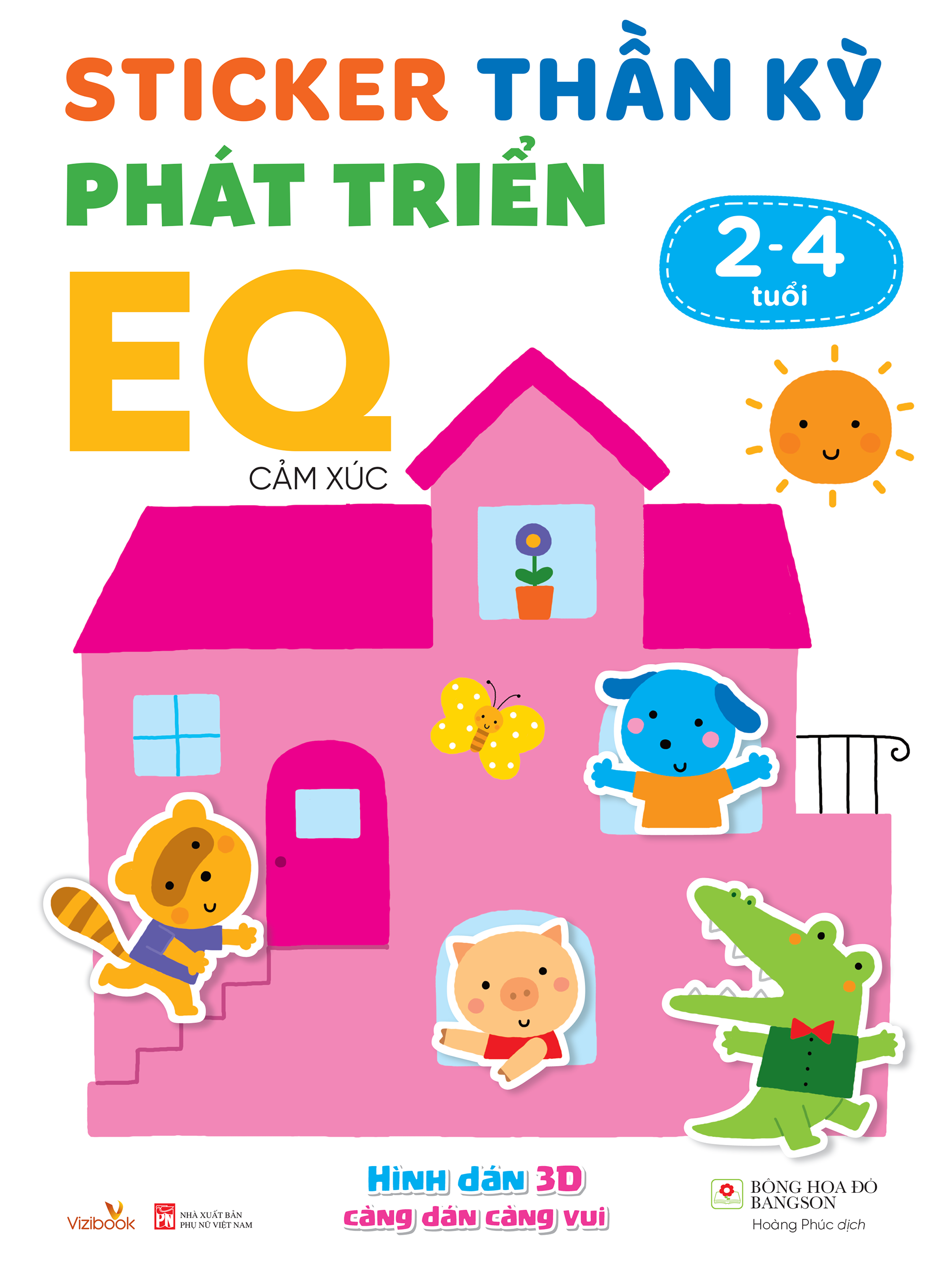 STICKER THẦN KỲ PHÁT TRIỂN (2-4 TUỔI) - COMBO 3 CUỐN