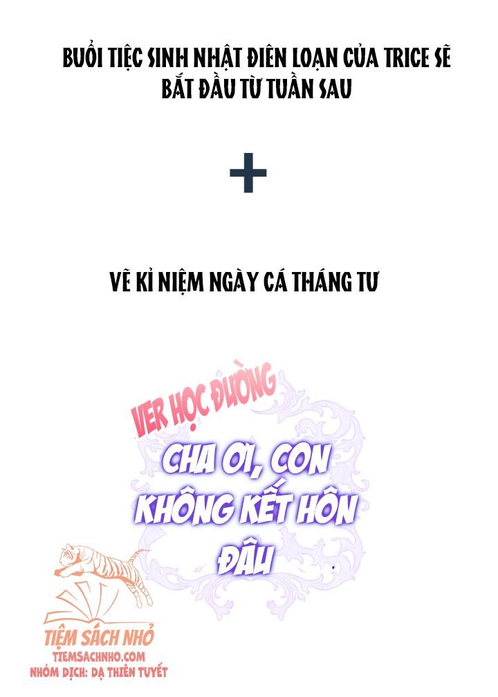 cha, con không muốn kết hôn đâu chapter 68 96