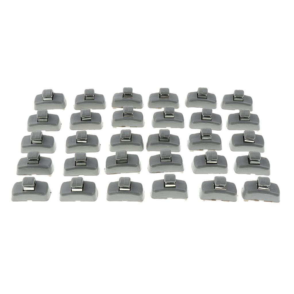30pcs Car Sun Visor Hook Retainer Clips For  Lavida   B5