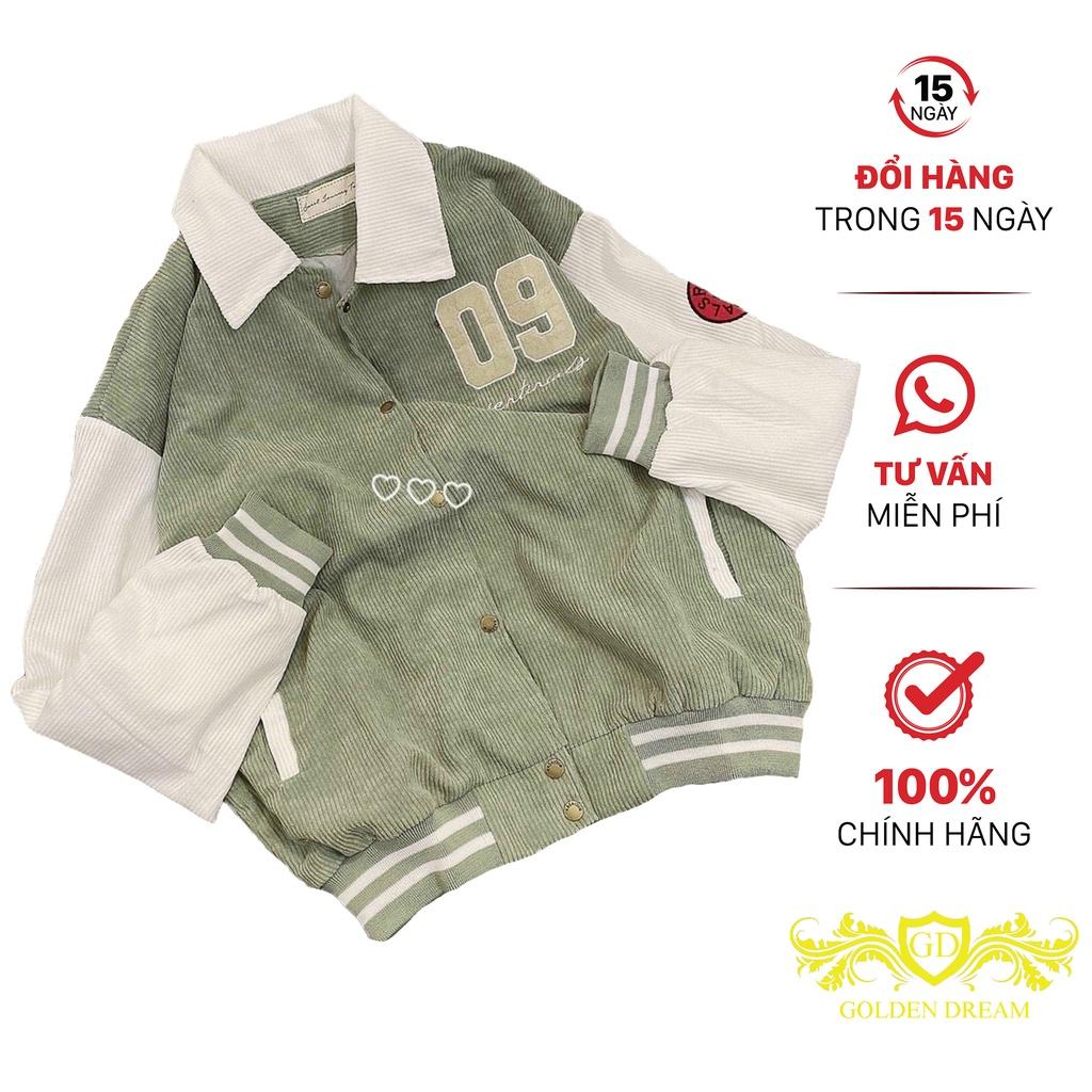 Áo khoác bomber Unisex chống nắng chất nhung tăm Thêu 09 ,form rộng 2 lớp đẹp cho nữ,nam