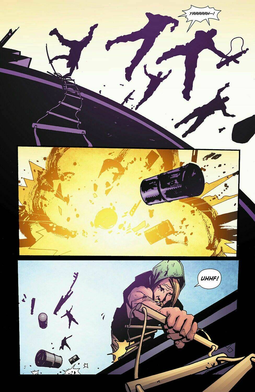 green arrow: year one chapter 6 8