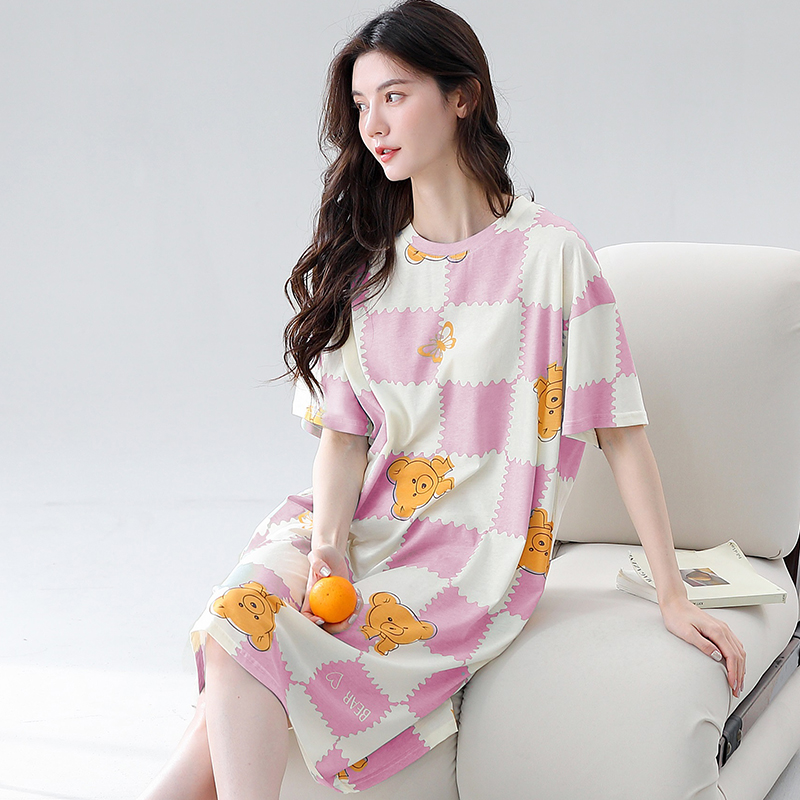 Váy mặc nhà cotton 8831