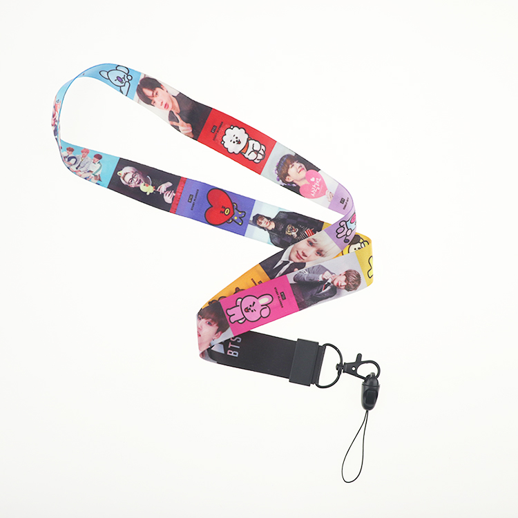 Móc khóa dây strap BTS BT21