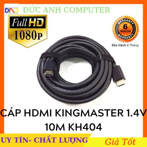 Cáp HDMI 1.4v KINGMASTER KH404 dài 10M Chất Lượng Tốt- Không Nhiễu- Hàng Chính Hãng