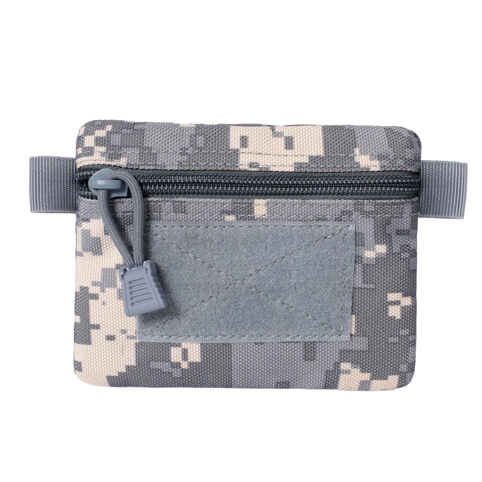 Outdoor Wallet Nylon Purse Organizer Pouch Small Bag Zipper for Climbing