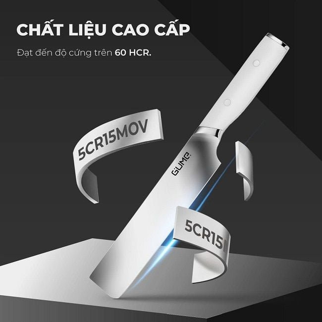 Bộ 2 dao nhà bếp thép không gỉ KOREA GMK25, hàng chính hãng