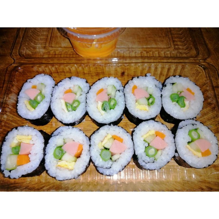 100 Hộp H50 Đựng Kimbap - Sushi - Bánh Bột Lọc - Su Kem