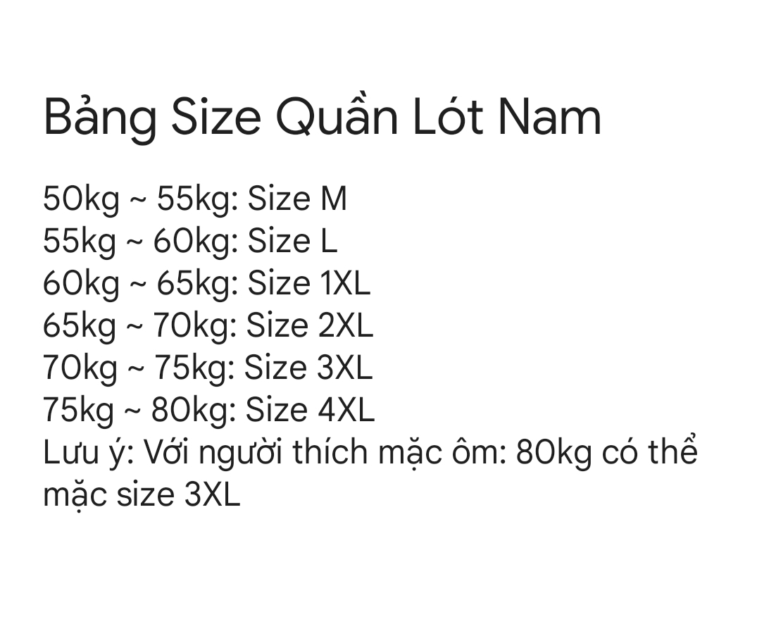 Combo 5 Quần Lót Nam BODY Việt Thái Cao Cấp Co Giãn 4 Chiều, Thun Lạnh Thoáng Mát