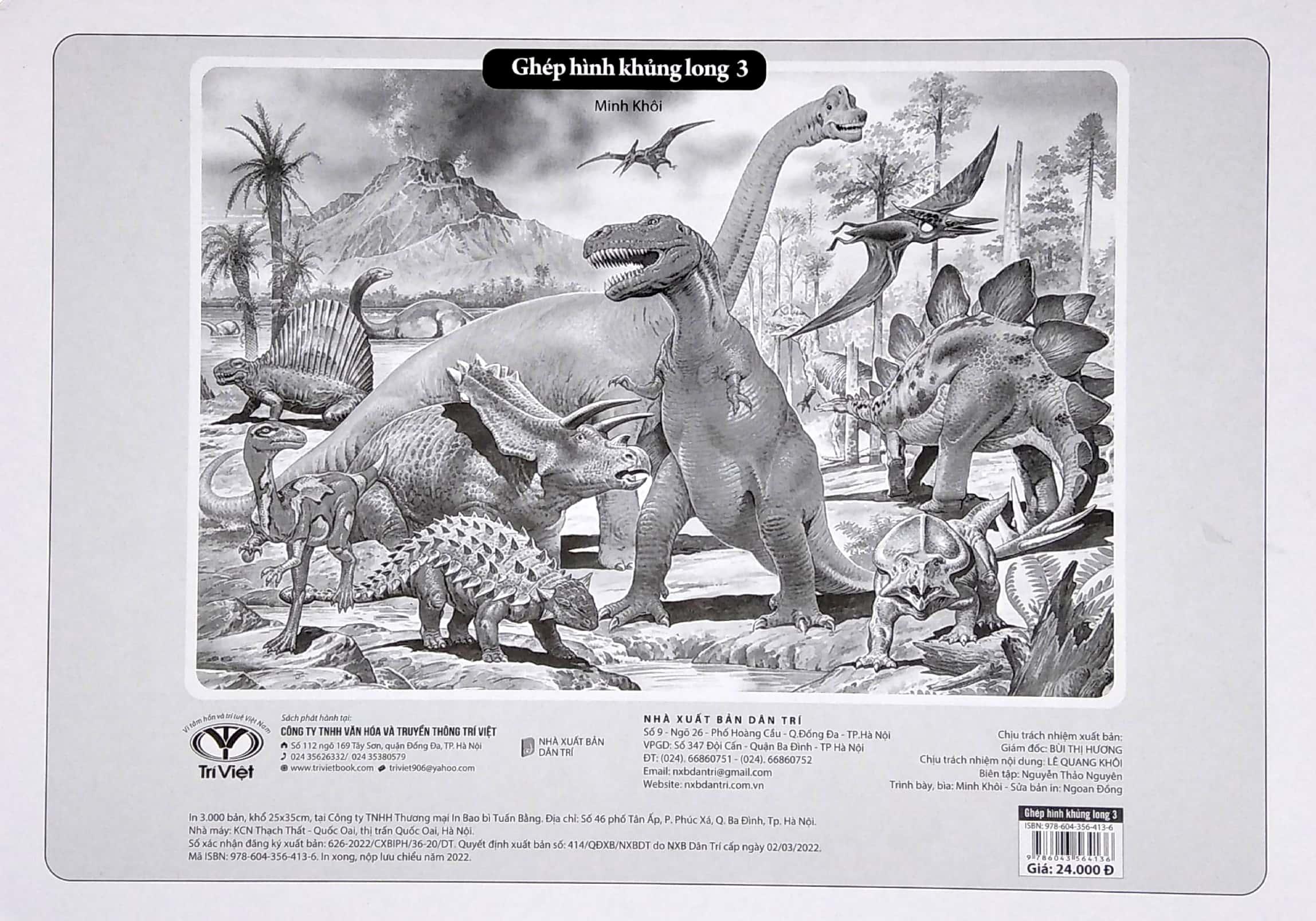 Ghép Hình Khủng Long 3