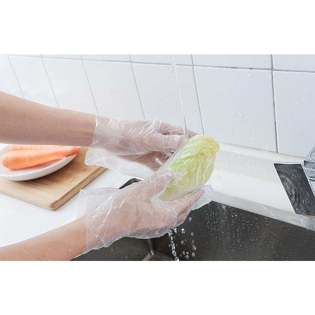 Set 100 găng tay nilon cao cấp nội địa Nhật Bản