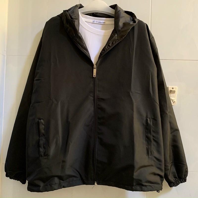 Áo Khoác Dù màu trơn, Áo Khoác Dù unisex form dễ mặc