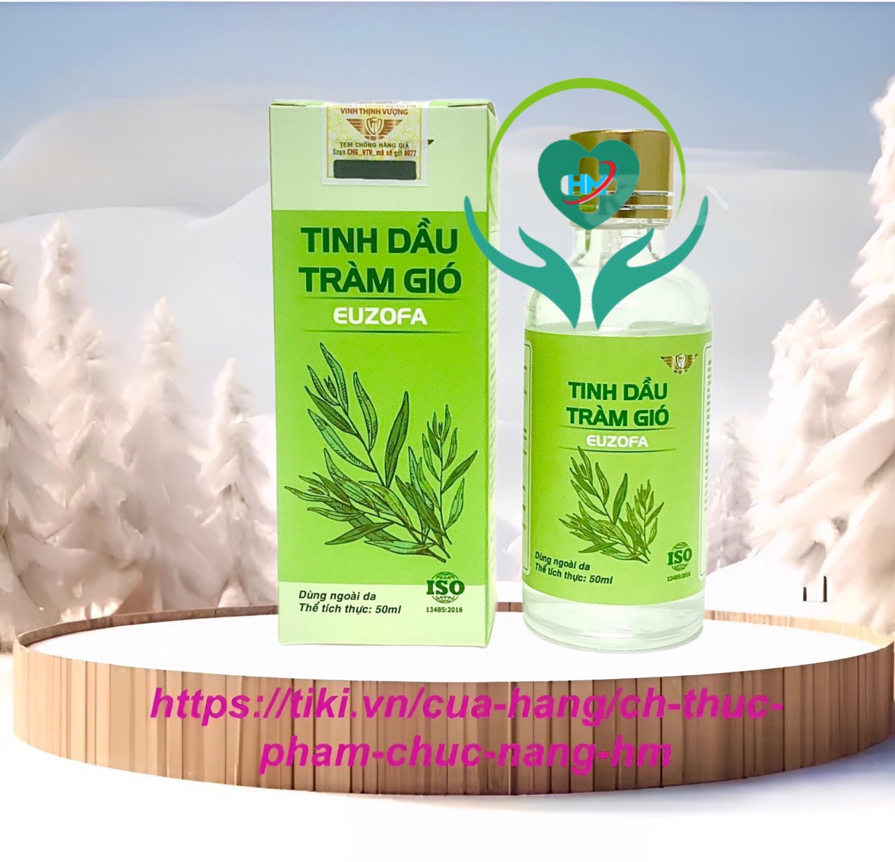 Dầu Tràm Gió Kingphar, 20ml nguyên chất