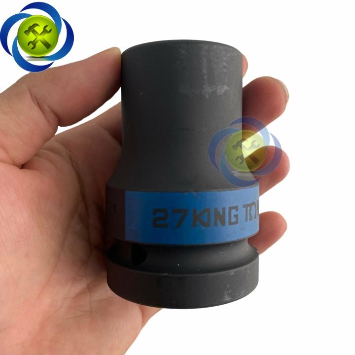 Tuýp 27mm 1 inch Kingtony 883527M loại dài 80mm có 6 cạnh màu đen