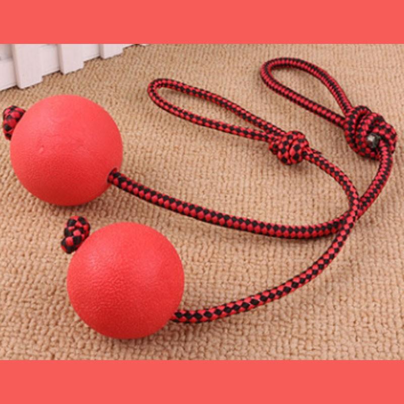 ĐỒ CHƠI BÓNG TẬP CẮN CAO SU CÓ DÂY