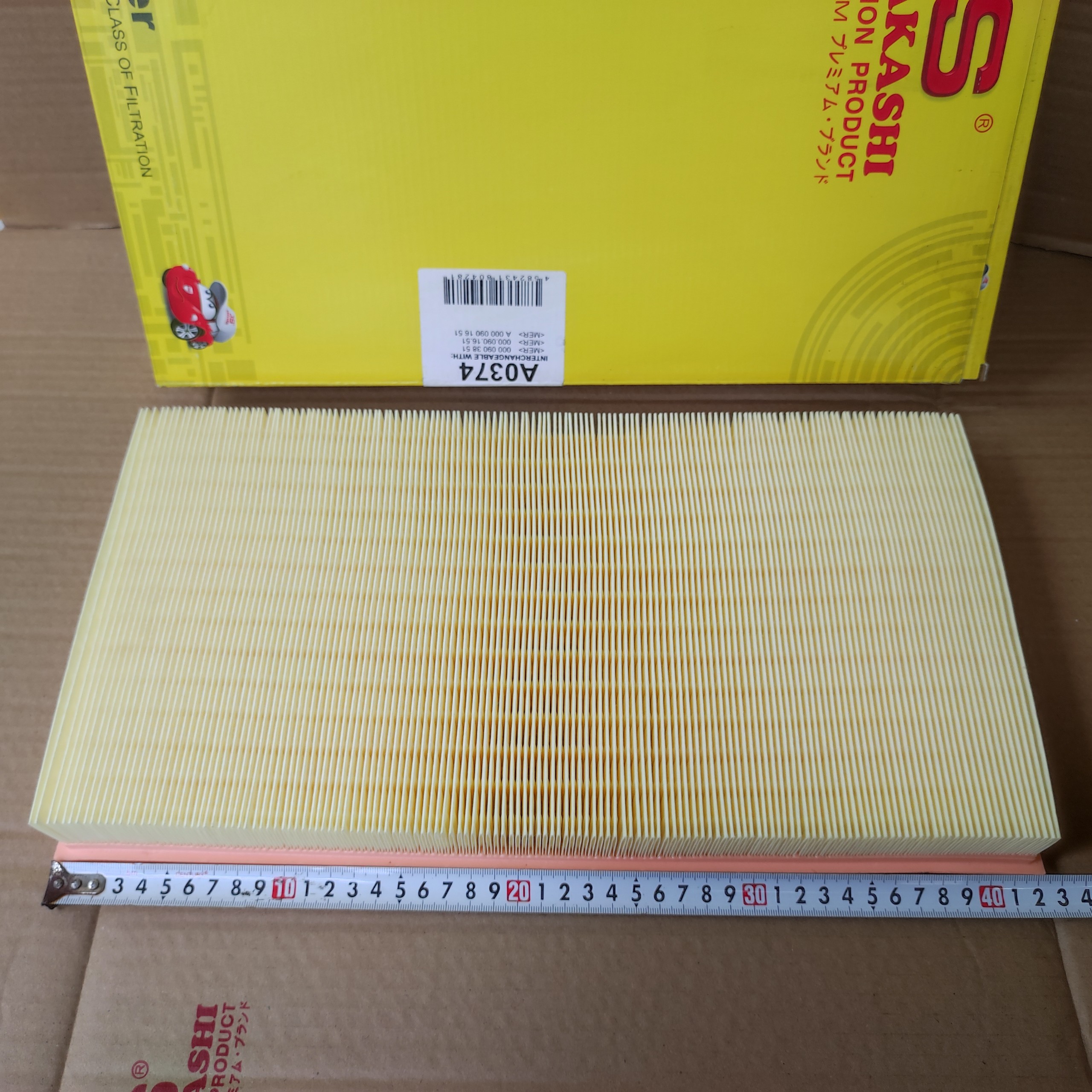 Lọc gió động cơ Mercedes V109D, V110D, V111D, V113D, V115D, V116D, V122 -A0374