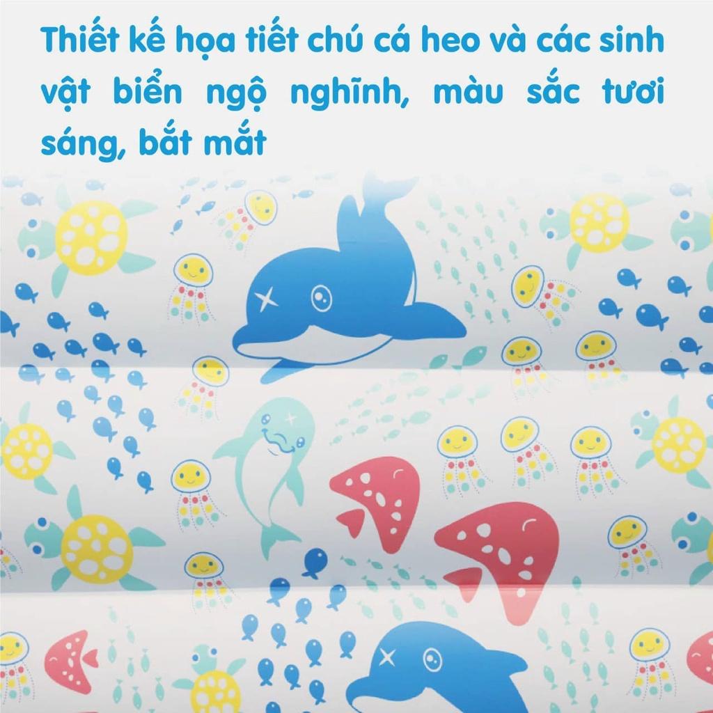 Bể Bơi Doctor Dolphin 3 tầng mẫu hình chữ nhật và hình tròn cao cấp cho trẻ