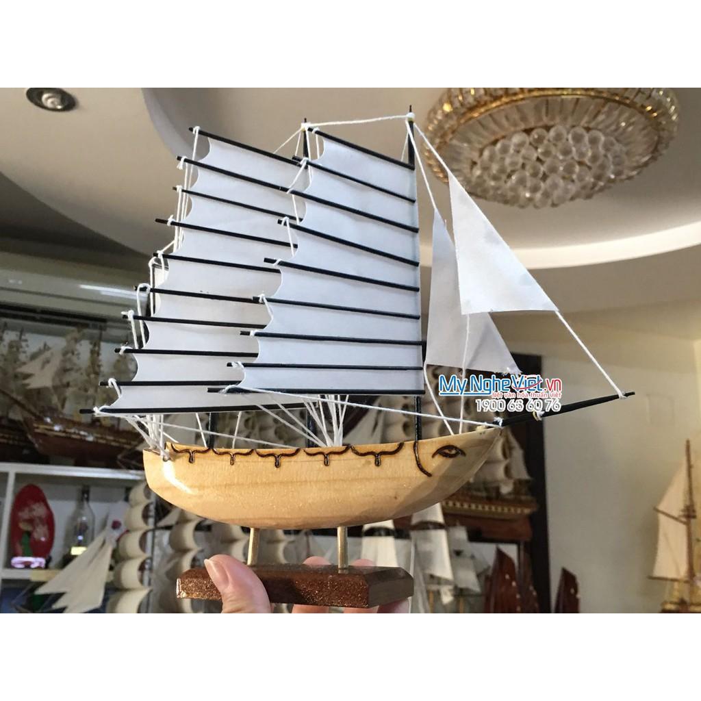 Mô Hình Thuyền Hạ Long - Mô hình thuyền rồng nhỏ 20cm MNV-TB16/20