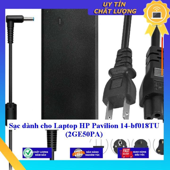 Sạc dùng cho Laptop HP Pavilion 14-bf018TU (2GE50PA) - Hàng Nhập Khẩu New Seal