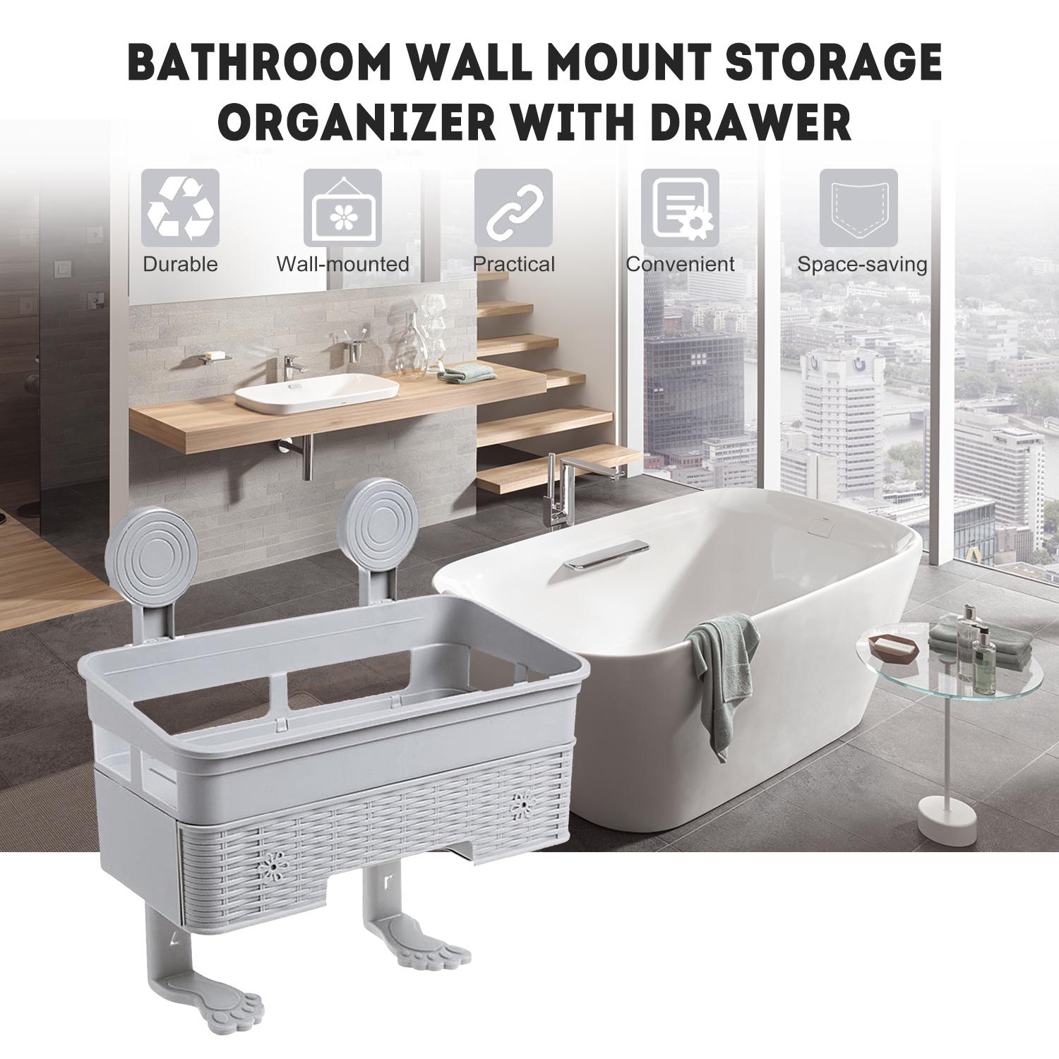 Tủ đựng đồ phòng tắm , nhà vệ sinh , nhà bếp có ngăn kéo treo tường