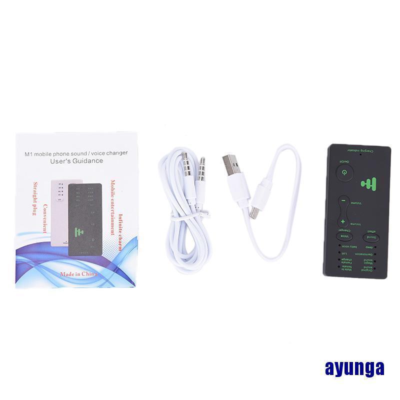 Bộ Chuyển Đổi Giọng Nói Với 7 Loại Âm Thanh Khác Nhau Cho Laptop /