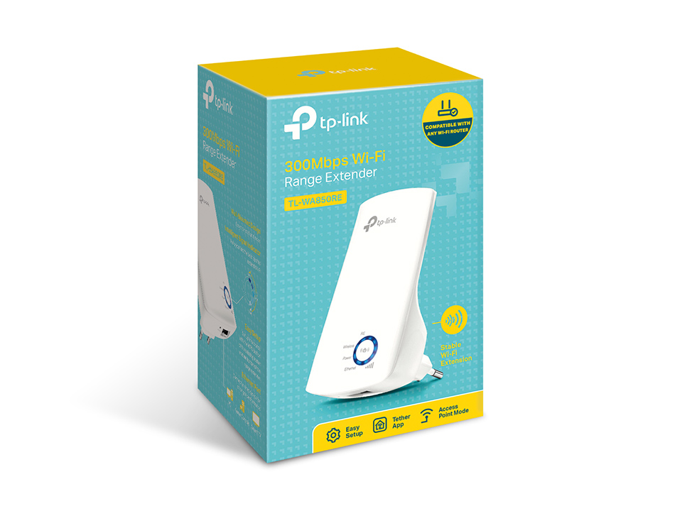 Bộ Kích Sóng Mở Rộng Sóng WiFi Tốc Độ 300Mbps TP-LINK WA850RE - Hàng Chính Hãng