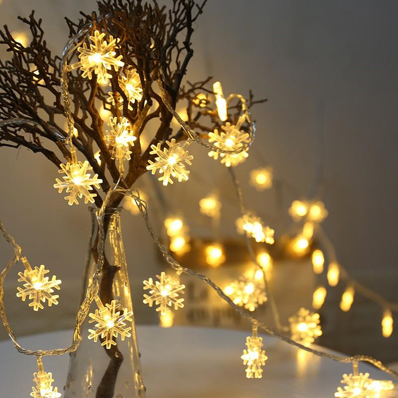 Đèn LED Bông Tuyết Decor siêu đẹp - Trang trí tranh vải, nhà cửa