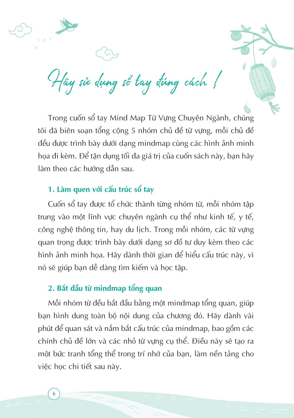 Sách - All In One Korean - Sổ Tay Mind Map Từ Vựng Tiếng Hàn Chuyên Ngành - Dành Cho Người Đi Làm