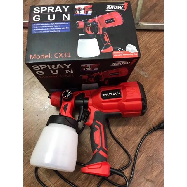 Máy phun sơn cầm tay SprayGun 550w