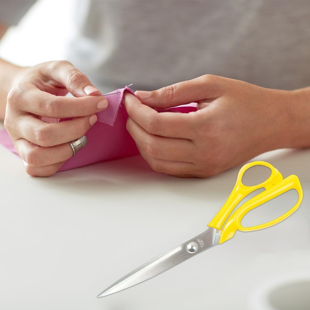 Fabric Scissors Wide Application Manual Tool for Needlework Quilting Crafts