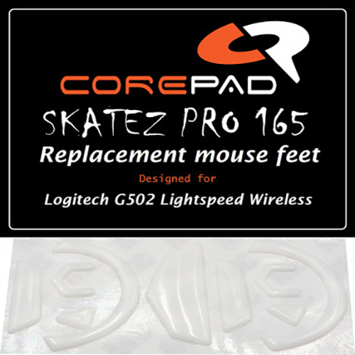 Feet chuột PTFE Corepad Skatez dành cho Logitech G502 LightSpeed Wireless - 2 Bộ - Hàng Chính Hãng