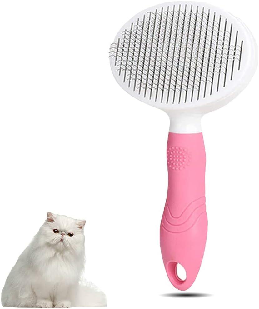 Chải chó và mèo tự làm sạch chải lông chải chuốt lược cho mèo động vật chống tóc để massage thú cưng, tẩy lông