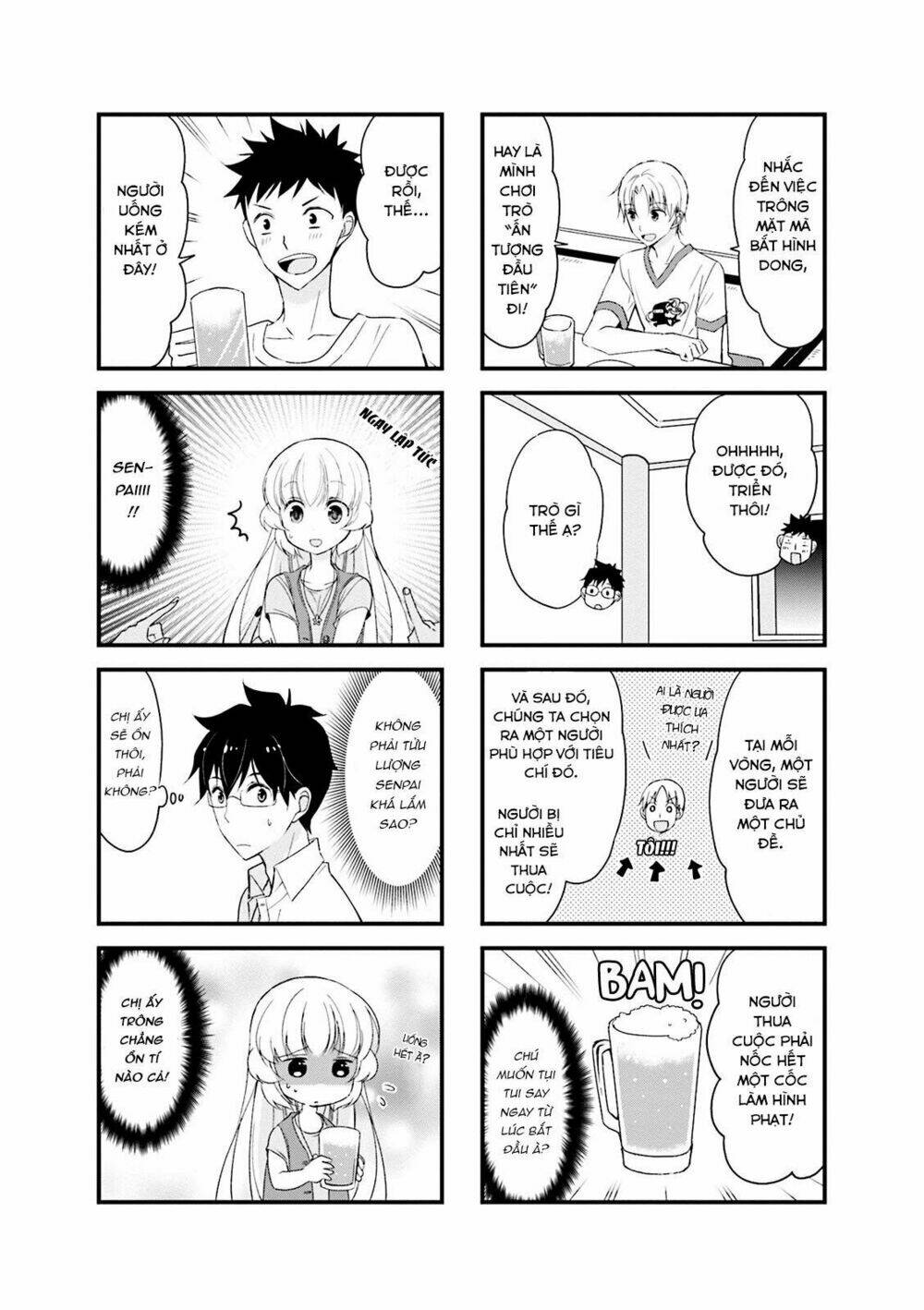 senpai nhỏ nhắn của tôi rất dễ thương chapter 14 5