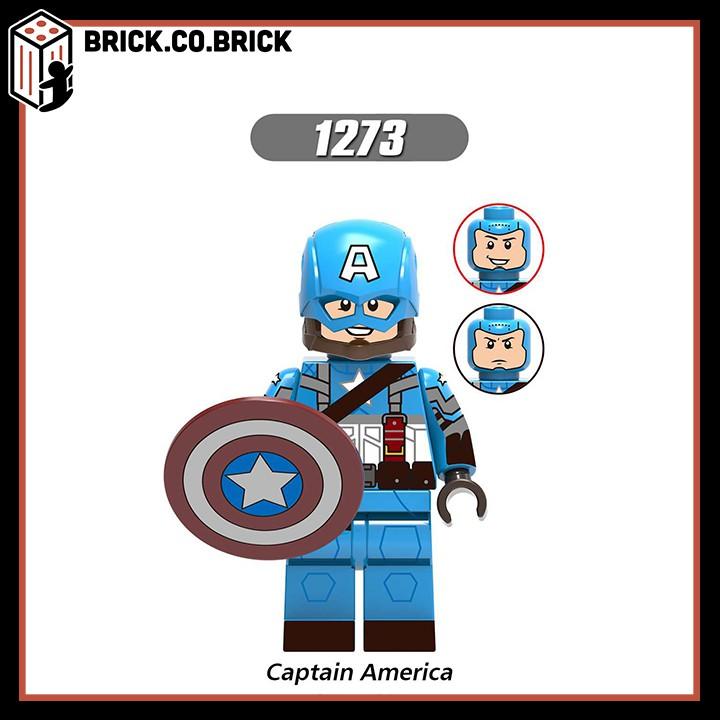 Mô hình Đồ chơi Lắp ráp Siêu anh hùng Super Hero Nhân vật Thor Loki Captain X0259